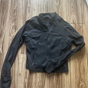 Cropped Define Black Jacket